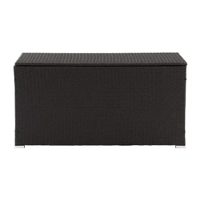 Corliving Parksville Collection Storage Box In Black