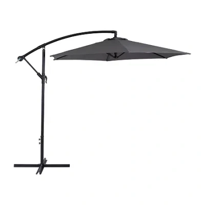 Corliving Patio Umbrella In Gray
