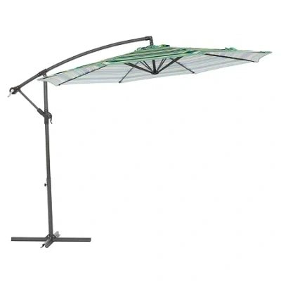 Corliving Patio Umbrella In Green