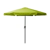 Corliving Round Patio Tilt Umbrella In Green