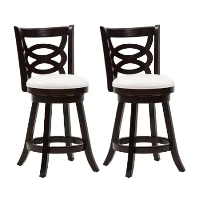 Corliving Swivel Bar Stool In Multi