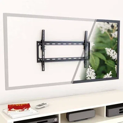 Corliving Tilting Flat-panel Tv Wall Mount In Black