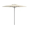 Corliving Wind Resistant Patio Umbrella In White
