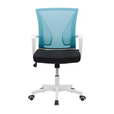 Corliving Workspace Ergonomic Design Adjustable Height Office Chair In Blue