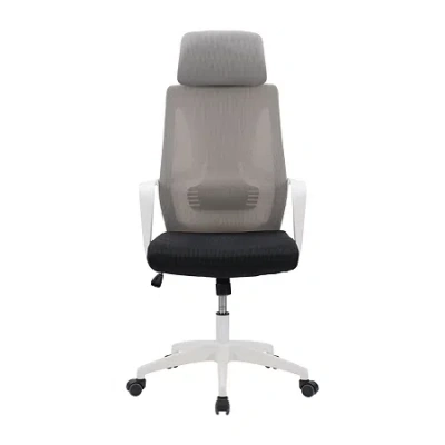 Corliving Workspace Ergonomic Design Adjustable Height Office Chair In Gray