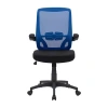 Corliving Workspace Ergonomic High Back Design Adjustable Height Office Chair In Blue