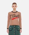 Cormio Beige Take The Lead Knitted T-shirt In Multi