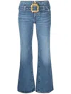Cormio Blue Robin Flared Jeans In Blue