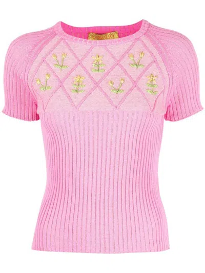 Cormio Embroidered Cotton T-shirt