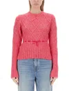 Cormio Oma 5 Embroidered Wool Blend Sweater
