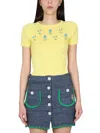 Cormio Jersey With Embroidery In Yellow