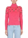 Cormio Turtleneck Sweater In Red
