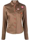 CORMIO KATY PATCH-DETAIL SHIRT