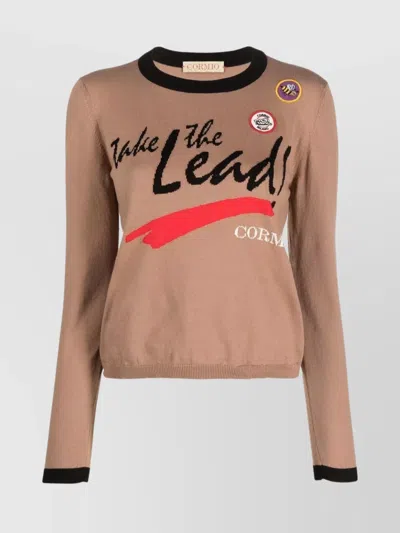 Cormio Lead The Way Crew Neck Knit Jumper