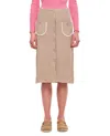 Cormio Lucia Cotton Midi Skirt