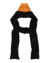 Cormio Woman Hat Orange Size Onesize Wool, Viscose, Polyamide, Metallic Fiber, Elastane In Orange
