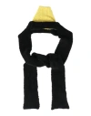 Cormio Woman Hat Yellow Size Onesize Wool, Viscose, Polyamide, Metallic Fiber, Elastane