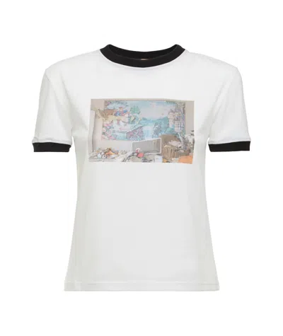 Cormio Woman T-shirt White Size 14 Cotton