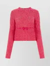 Cormio Maglione In Misto Lana Fucsia Donna In Pink