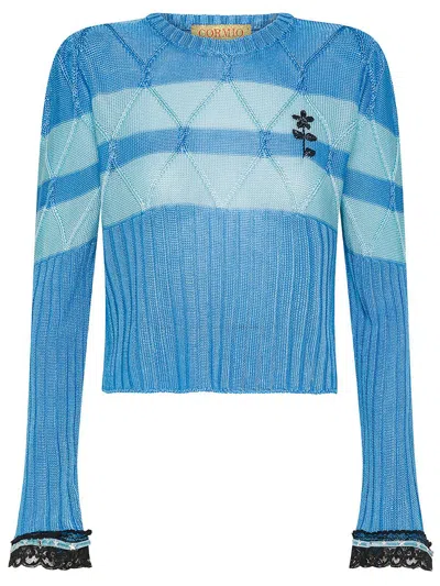 Cormio Sweaters Blue