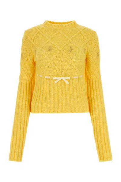 Cormio Yellow Wool Blend Jumper