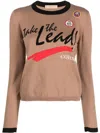 Cormio Take The Lead Knitted Sweater In Multicolor