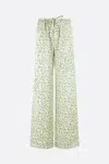 Cormio Floral-print Drawstring-waist Trousers In Multicolour
