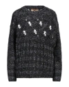 Cormio Antonio Embroidered Wool Blend Sweater In Black