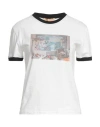 Cormio Woman T-shirt White Size 14 Cotton In White
