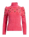 Cormio Turtleneck Sweater In Pink