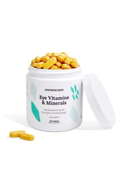 Cornea Care Eye Vitamins And Minerals For Eyes ,mind & Body In White