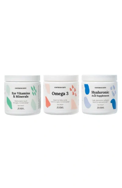 Cornea Care Triumph Eye Supplements Bundle In White