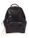 Cornelian Taurus By Daisuke Iwanaga Structured Leather Backpack In 黑色