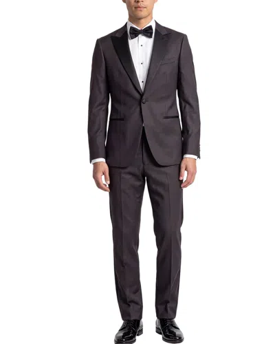 Corneliani 2pc Wool & Silk-blend Suit In Multi