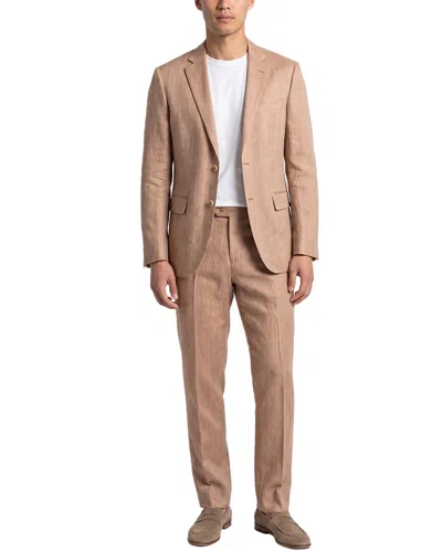 Corneliani 2pc Wool In Orange