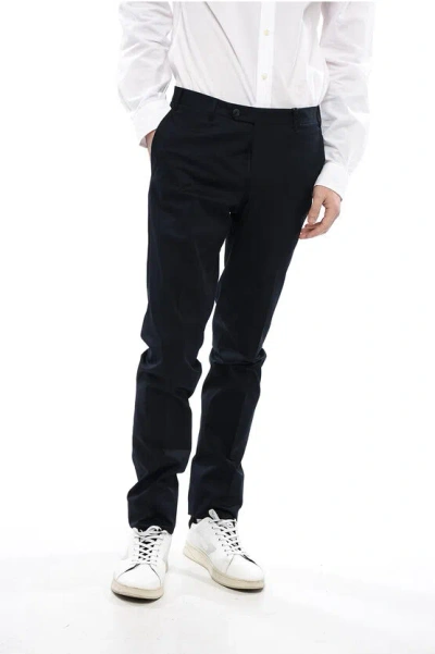 Corneliani 4-pocketed Leader Mohair Blend Pants In Animal Print