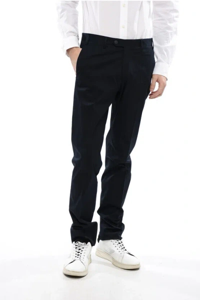 CORNELIANI 4-POCKETED LEADER WOOL BLEND PANTS