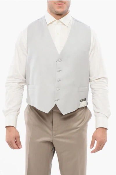 CORNELIANI 5 BUTTONS WOOL VEST