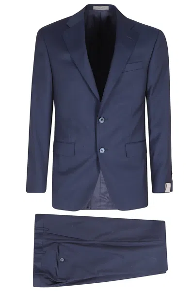Corneliani Abito Lana Twill 130`s In Blue