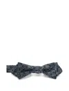 Corneliani Abstract-pattern Silk Bow Tie In Blue