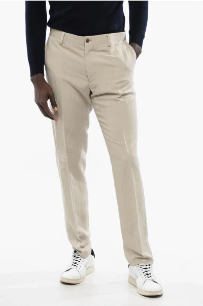 Corneliani Academy Chino Pants In Neutral