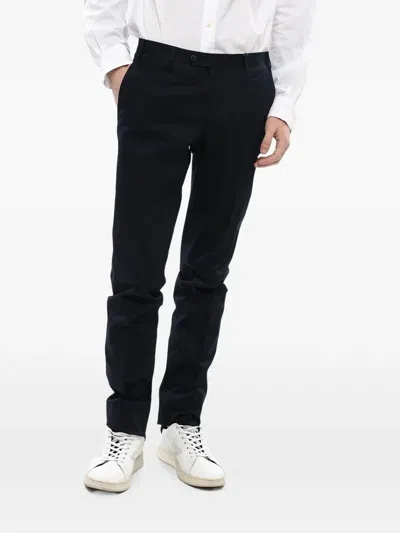 Corneliani Academy Slim-fit Trousers In Black