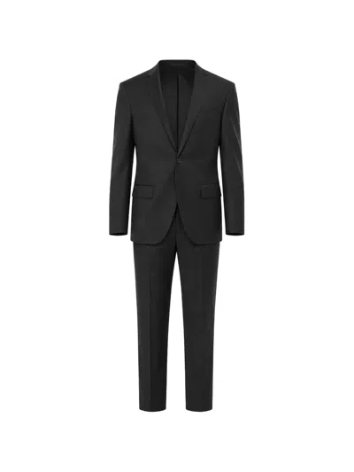 Corneliani Academy Virgin Wool Suit In Gray