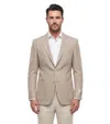 Corneliani Single-breasted Patch-pocket Blazer In Neutral