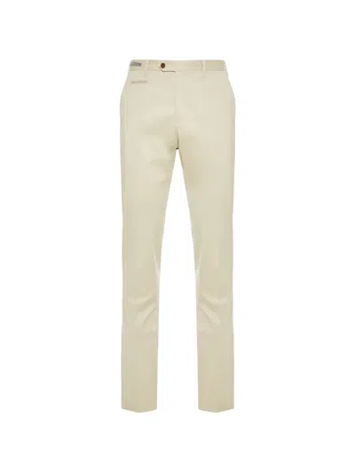 Corneliani Belt-loops Trousers In Neutral