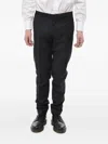 Corneliani Belt-loop Tailored Trousers In 블루