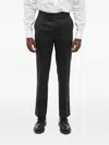Corneliani Belt-loops Trousers In Black
