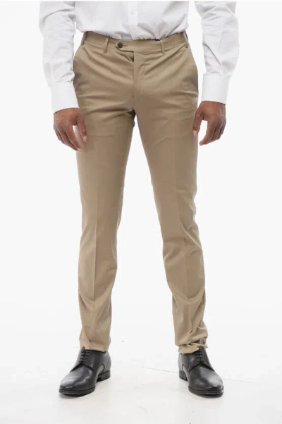 Corneliani Bi Elastic 4-pocketed Cotton Blend Pants Grösse 44