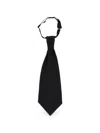 Corneliani Black Ascot Tie In Black