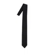 Corneliani Pointed-tip Tie In Black